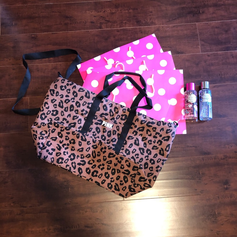 ❌ SOLD ❌  Pink Victoria Secret tote